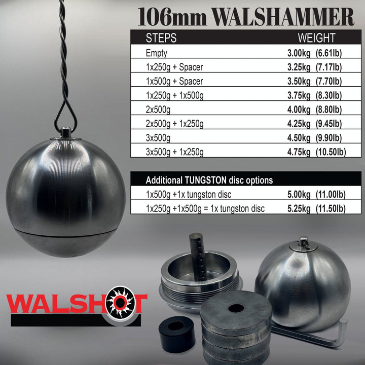 Hammer Walshammer 3k to 4.75k Women's Tungsten - Throws Pro