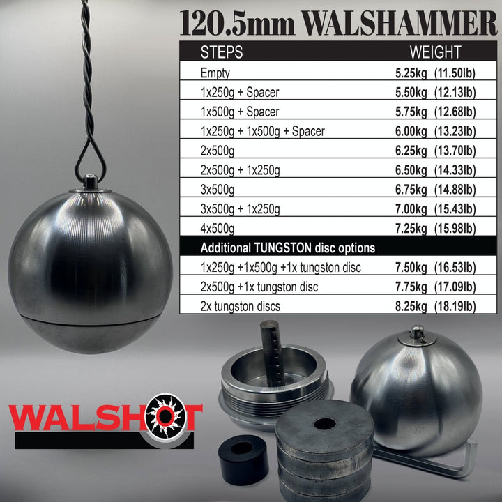 Hammer Walshammer 5.25k to 7.25k Tungsten - Throws Pro