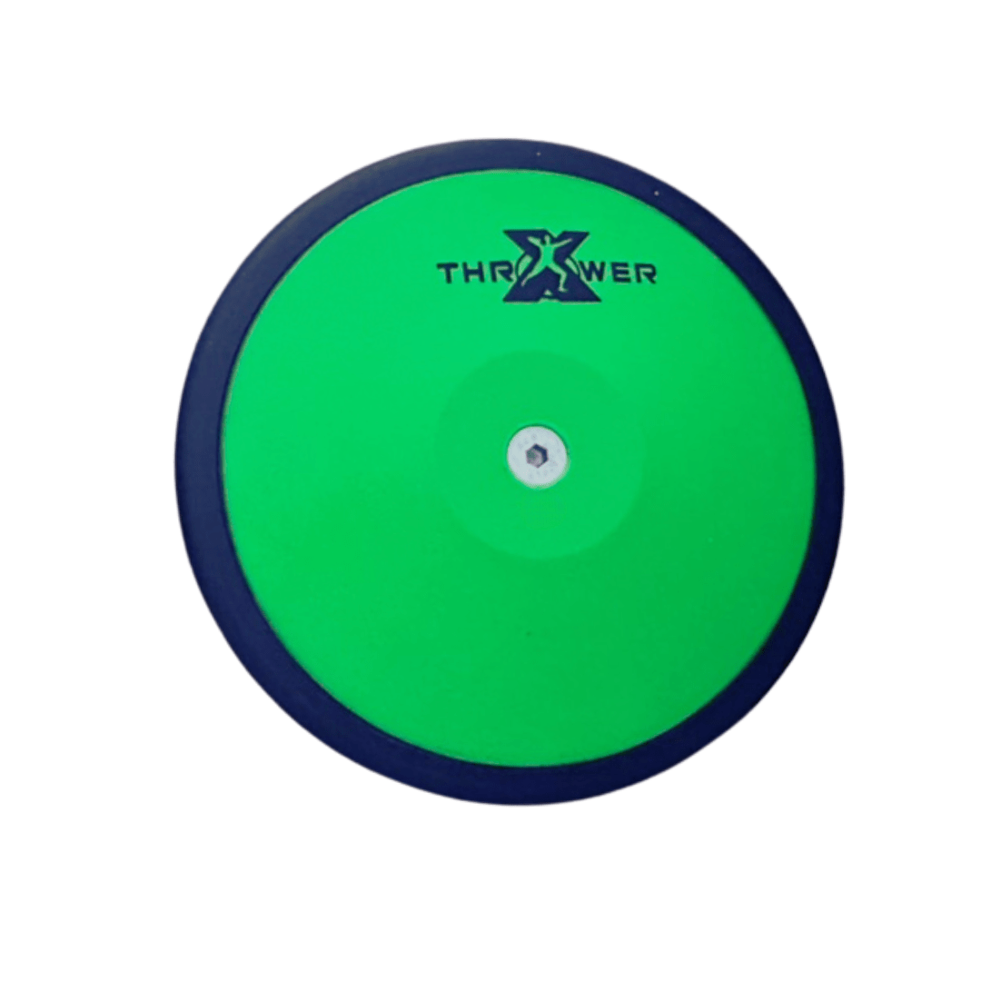 Discus Throw Women 1k and High School Boys Discus Thrower X Emerald Low Rim Weight Discus- Throws Pro