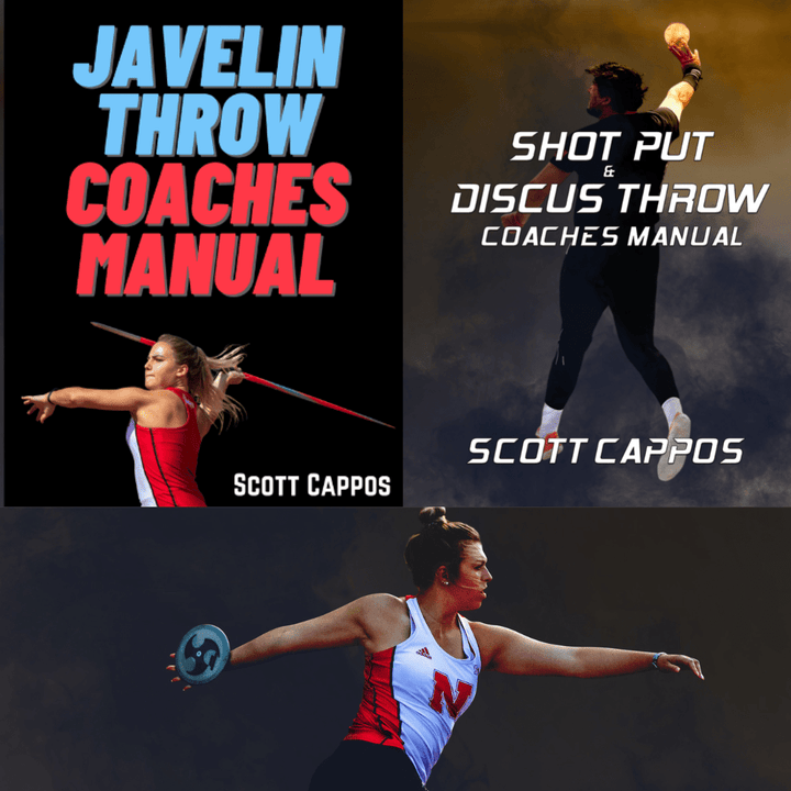 Combo: Shot Put & Discus Throw Book and Javelin Throw Book - Throws Pro