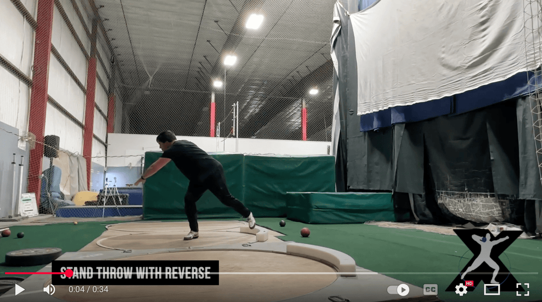 Shot Put Standing Throw