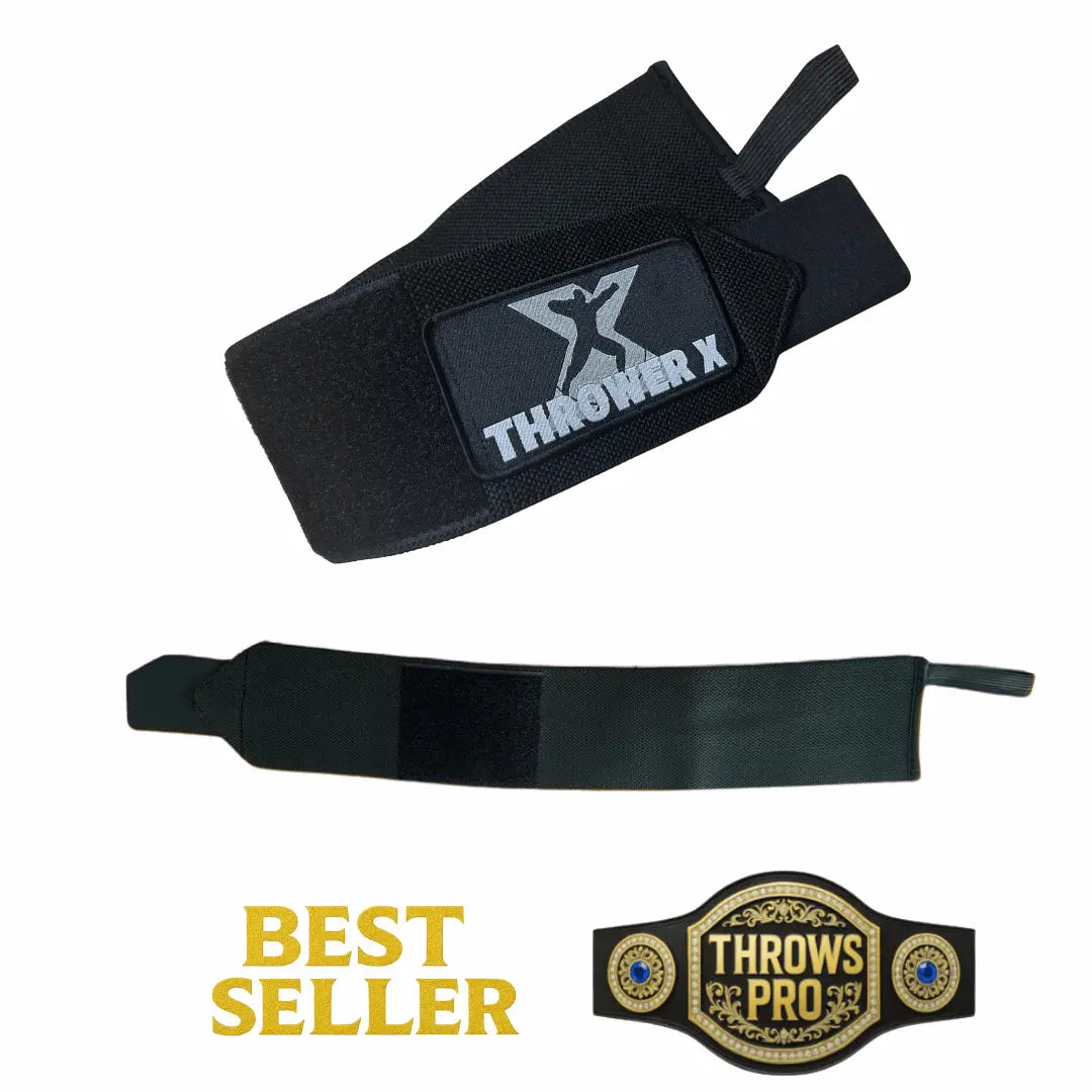 Thrower X shot put wrist wrap