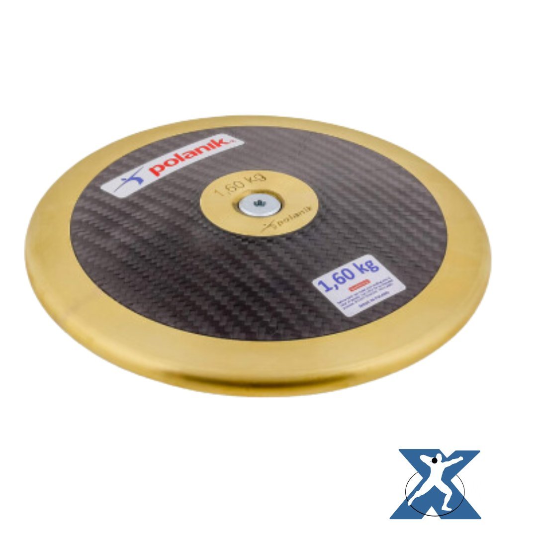 73% Rim Weight Discus For Throwers SPORTAXIS Training Discus - High/Low Spin Design For Beginners To Advanced Throwers (1.6 Kg, 73% Rim Weight) Outdoor Track And Field Discus