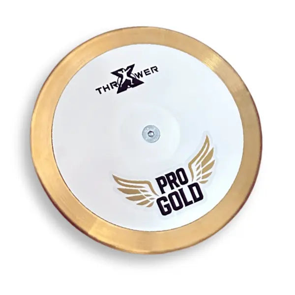 Discus Pro 1k Pro Gold Discus | 85% Brass Rim | High Spin – Throws Pro