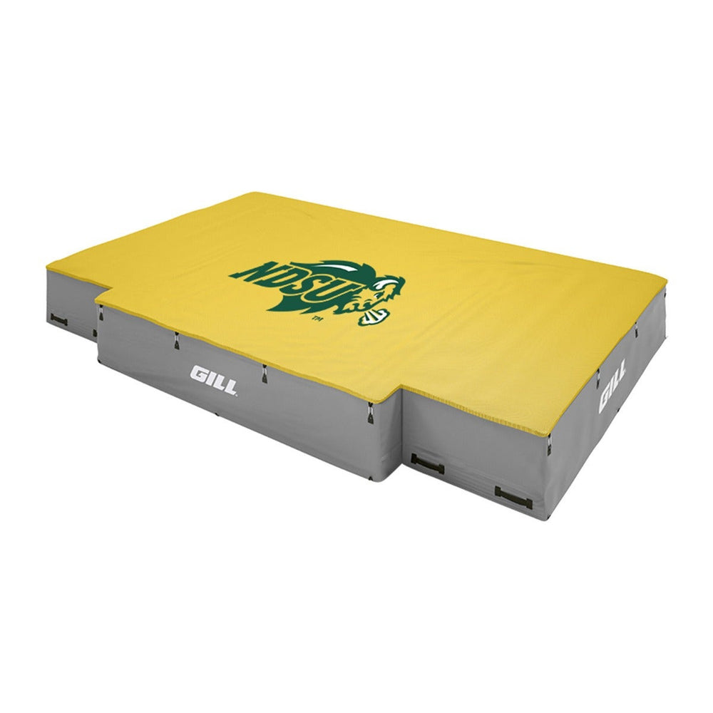 Gill G4 high jump landing system installed at a college facility