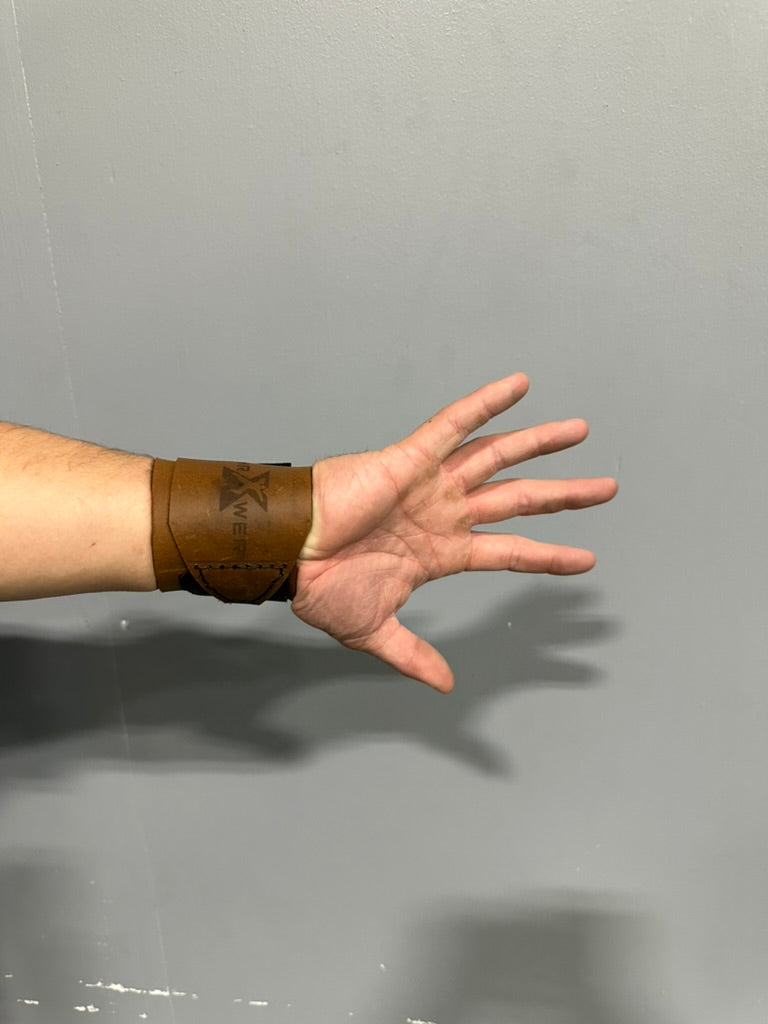 Shot Put Deluxe Leather Wrist Wrap - Throws Pro 