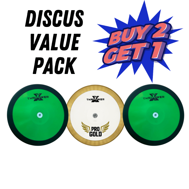 Buy Discus High School | Buy 2 Get 1 Free Value Pack | Competition Legal - Throws Pro Fast Shipping