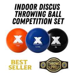 Indoor Discus Throwing Balls | Flexible and Durable | Safe Landing