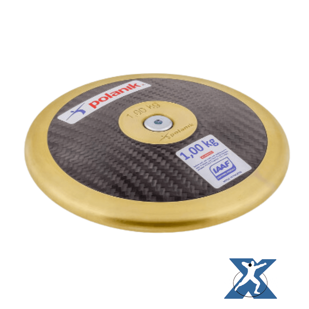 1 kilo discus Polanik Carbon high rim weight'Most Popular' - Throws Pro