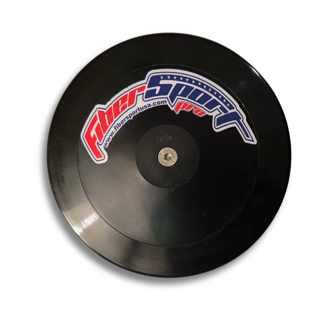 Discus FiberSport Pro Dynamic Black - Throws Pro 