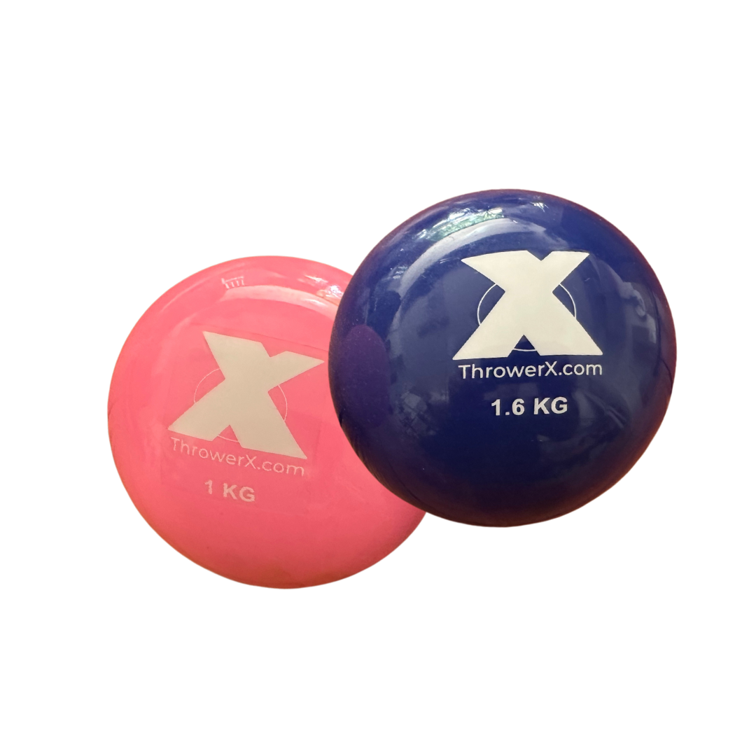Discus Indoor Throwing Soft Plyo Balls - Throws Pro 