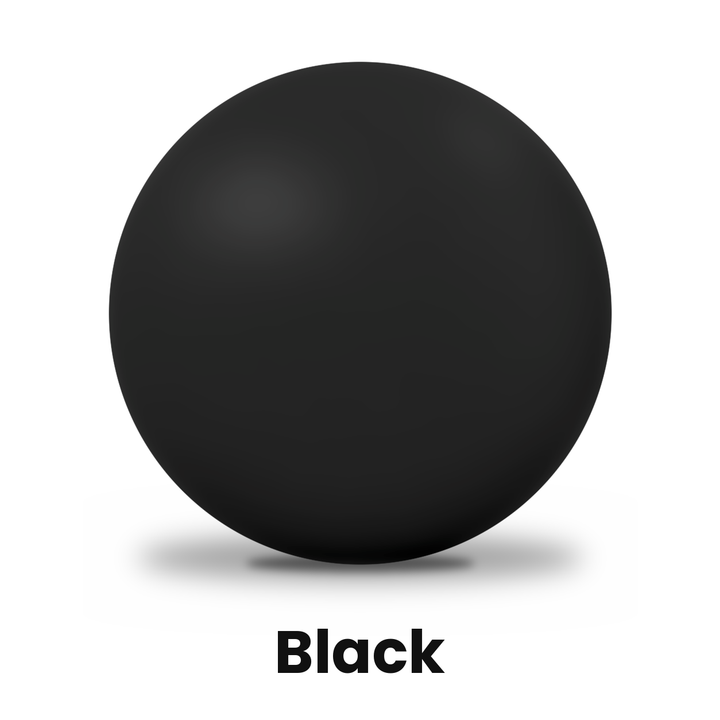 Indoor shot put hardshell in black