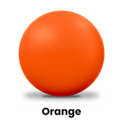 Indoor shot put hardshell in orange