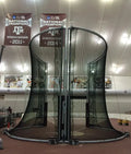 UCS Futura Indoor 22' Self Standing Throwing Cage-Wheels