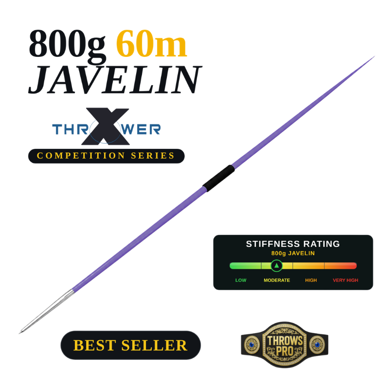 800g Javelin | 60m | HS Boys & College Men – Throws Pro