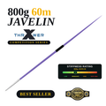 800g Javelin Competition 60m | Steel Tip | Experienced High School Boys and College Men