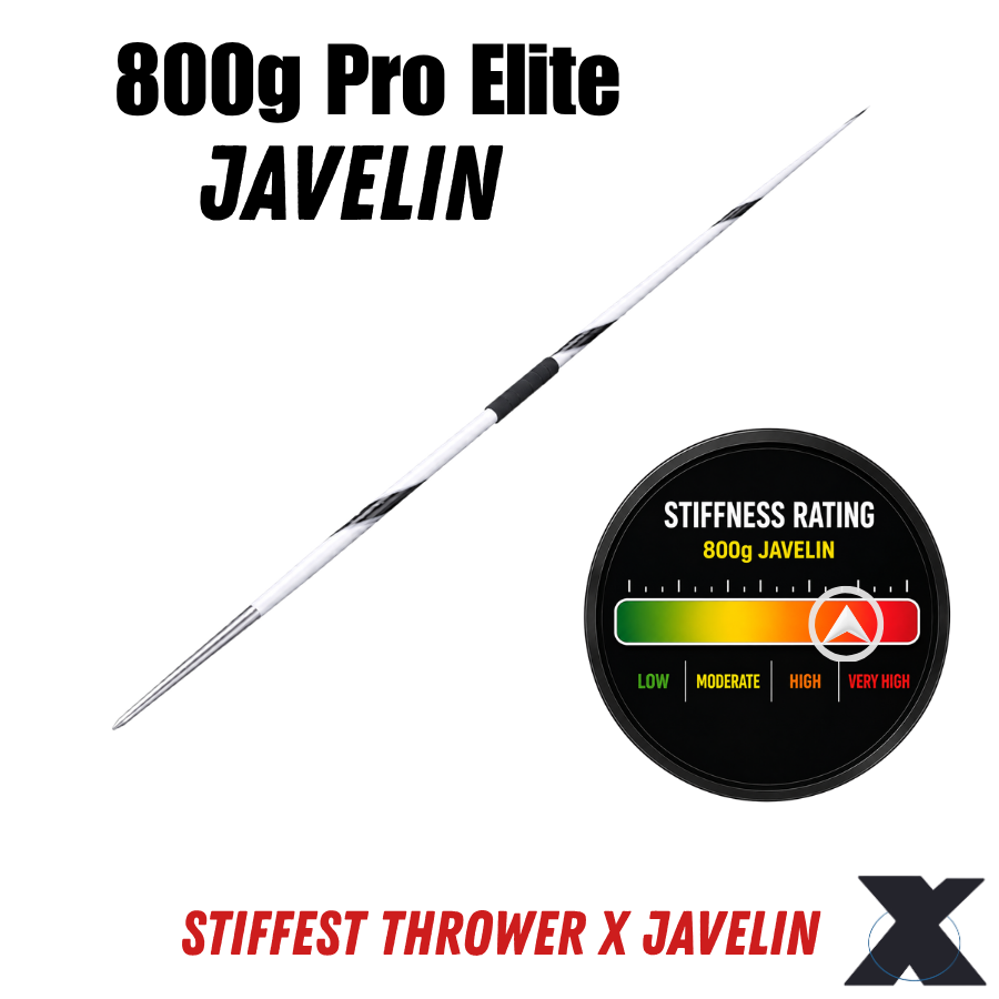 Thrower X 800g Javelin Pro Elite, steel tip