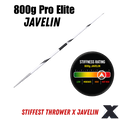 800g Javelin Competition Pro Elite | Steel Tip | High School Boys and College Men | Stiffest Javelin by Thrower X