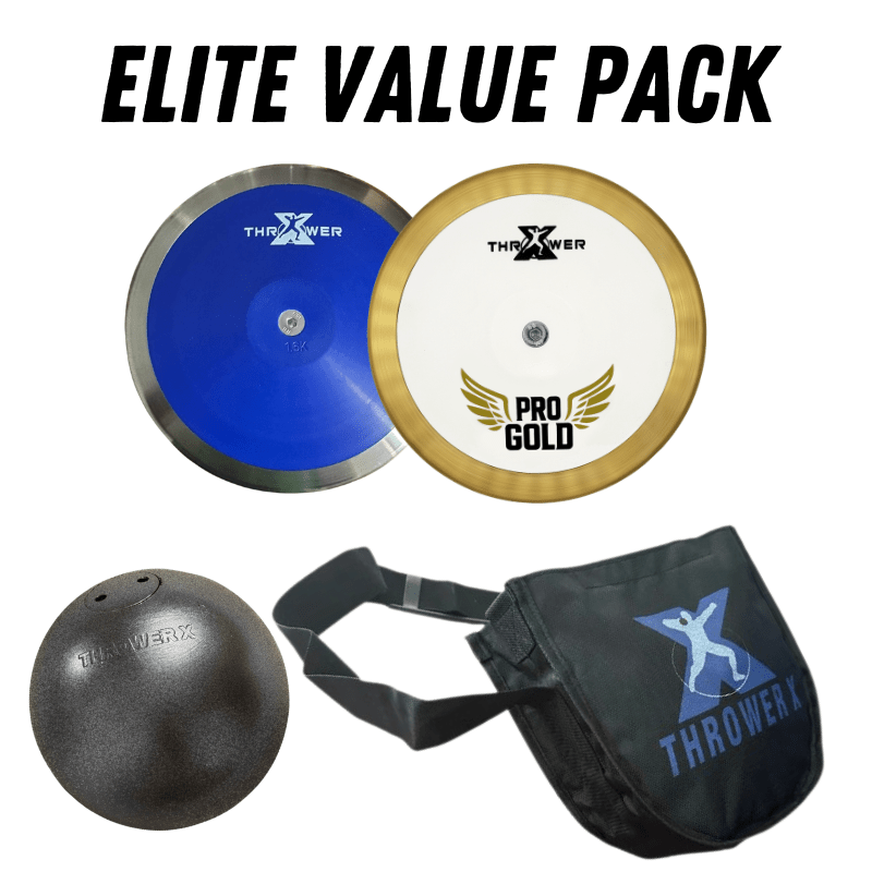 Buy Shot Put and Discus Throw Bundle | Elite Competition Legal - Throws Pro Fast Shipping