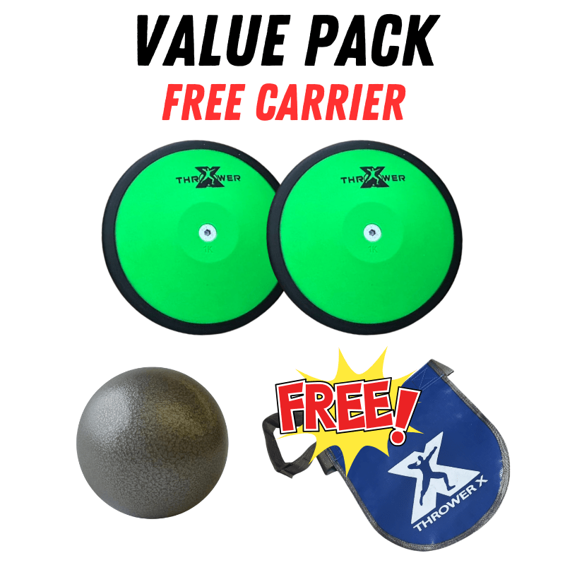 Buy Shot Put and Discus Throw | Value Pack | Free Carrier - Throws Pro Fast Shipping