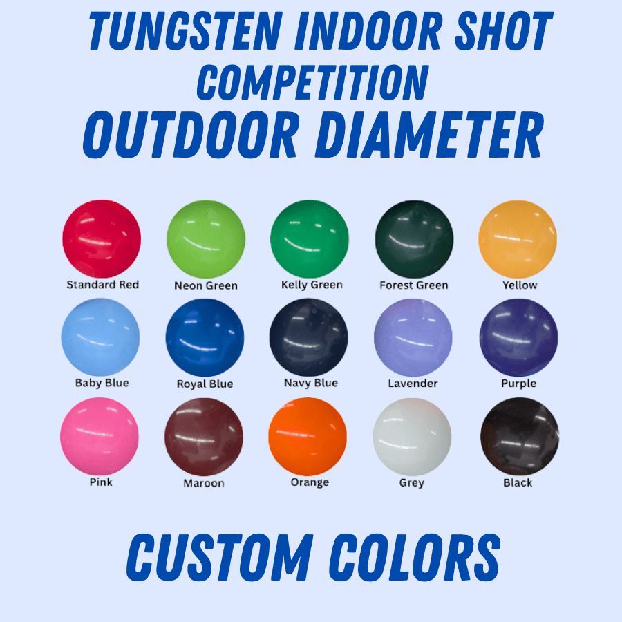 Buy Shot Put Indoor Tungsten Shots | Dominator - Throws Pro Fast Shipping