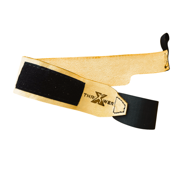 Buy Shot Put Leather Wrist Wrap | Flexible | Durable | Made in the USA - Throws Pro Fast Shipping