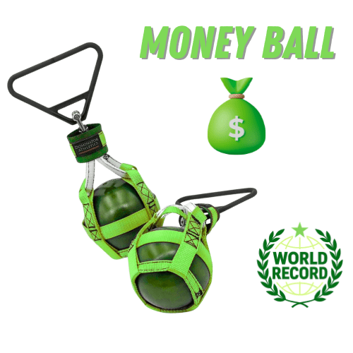 Weight Throw MONEY BALL - Throws Pro - Tungsten-loaded for the smallest ball diameter ever made