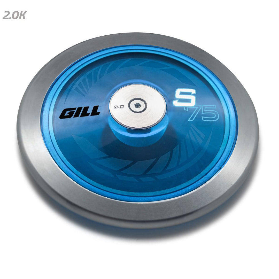 Discus 2 Kilos S-Series 67-80% Rim Weight (Low-Medium Rotation) - Throws Pro 
