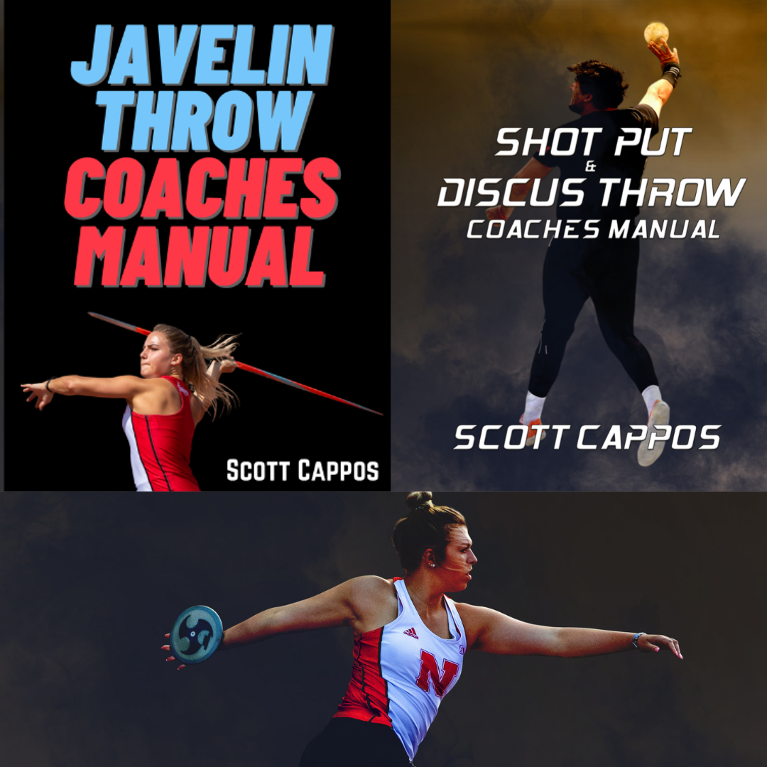 Combo: Shot Put & Discus Throw Book and Javelin Throw Book - Throws Pro 