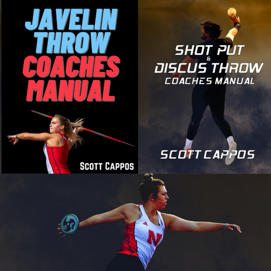 Combo: Shot Put & Discus Throw Book and Javelin Throw Book - Throws Pro 