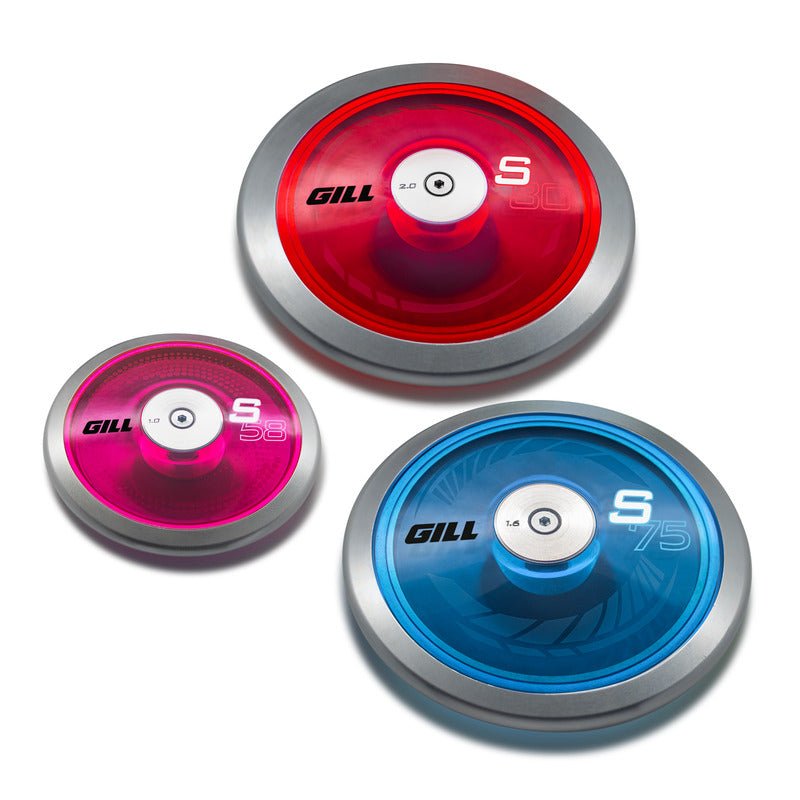 Gill Discus 2 Kilos S-Series 67-80% Rim Weight | Throws Pro – Throws Pro